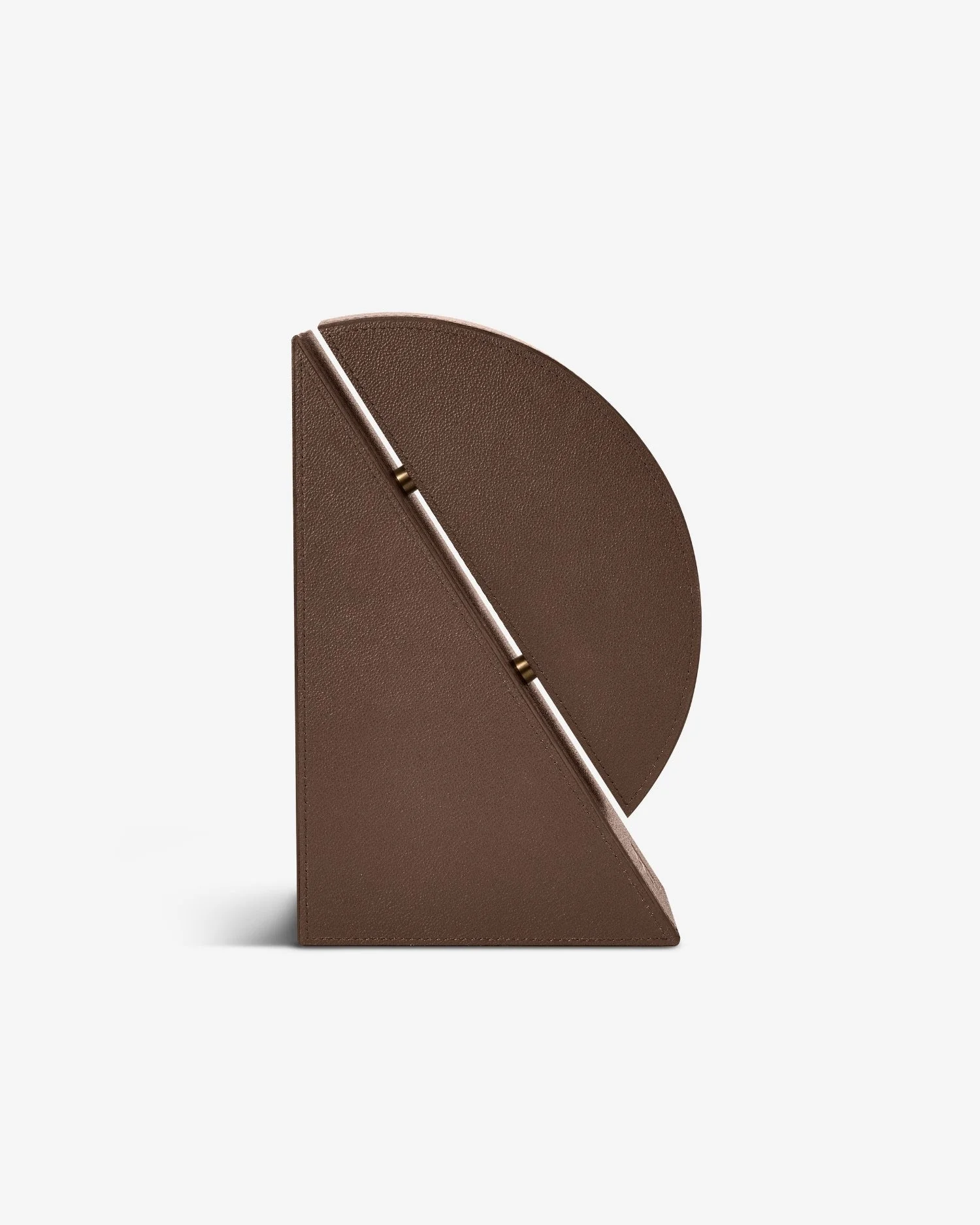 Right Cubist Bookend - Brown - 1