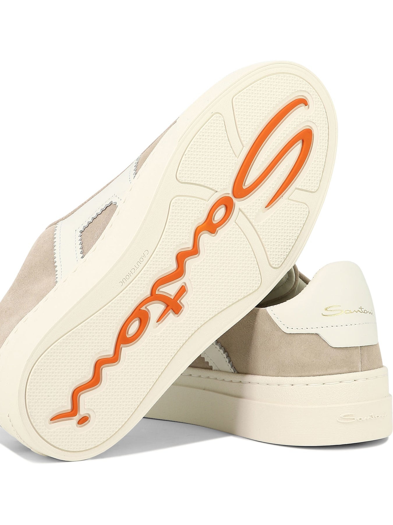 Double Buckle Sneakers & Slip-On Beige - 5