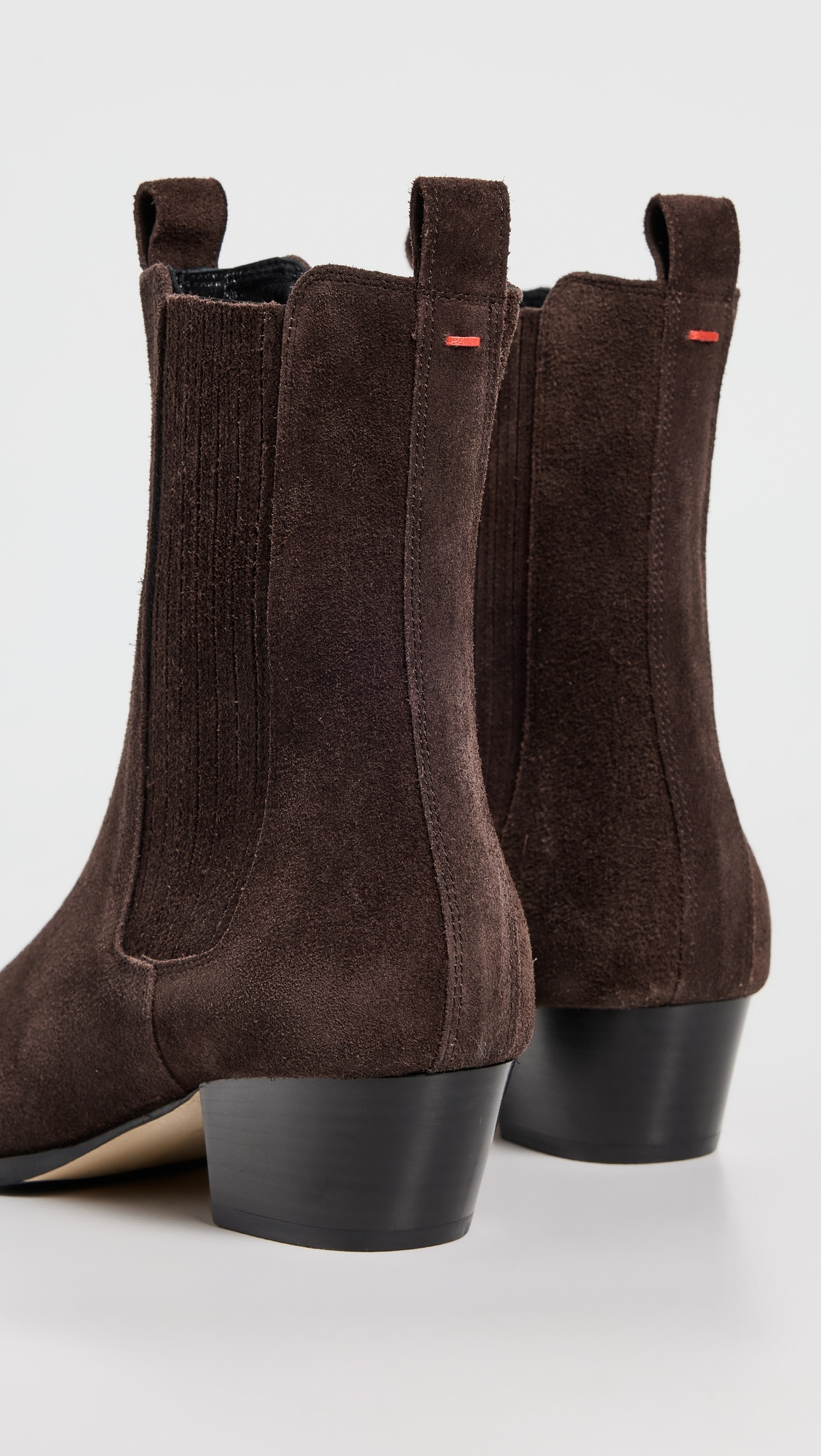 Agata Cow Suede Leather Moka Boots - 3