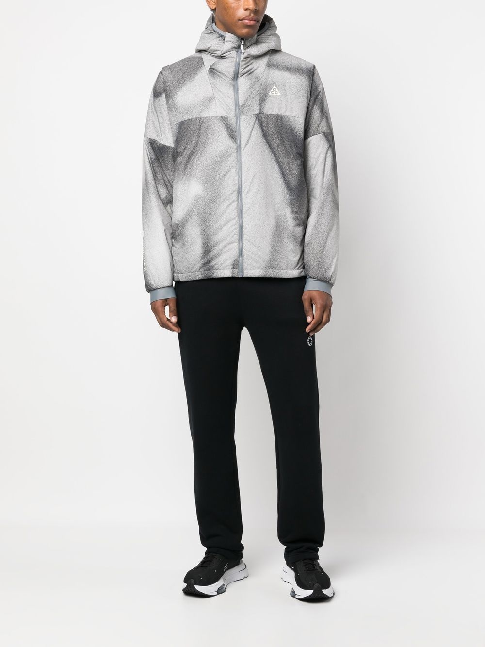 tie-dye zipped jacket - 2