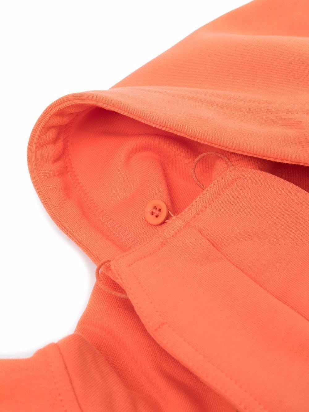 logo-print cotton hoodie - 7