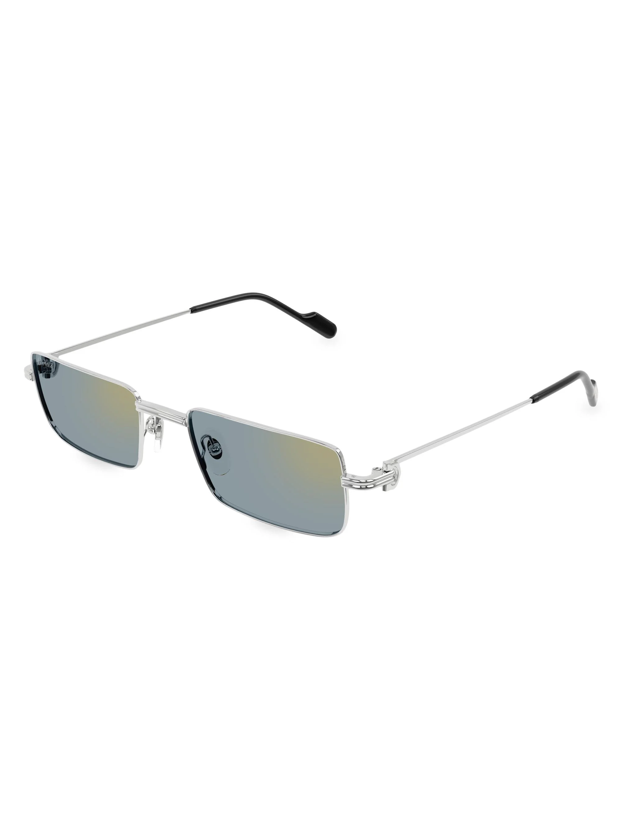Men's CT0501S 54MM Rectangular Sunglasses - Blue Multi Silver - 1