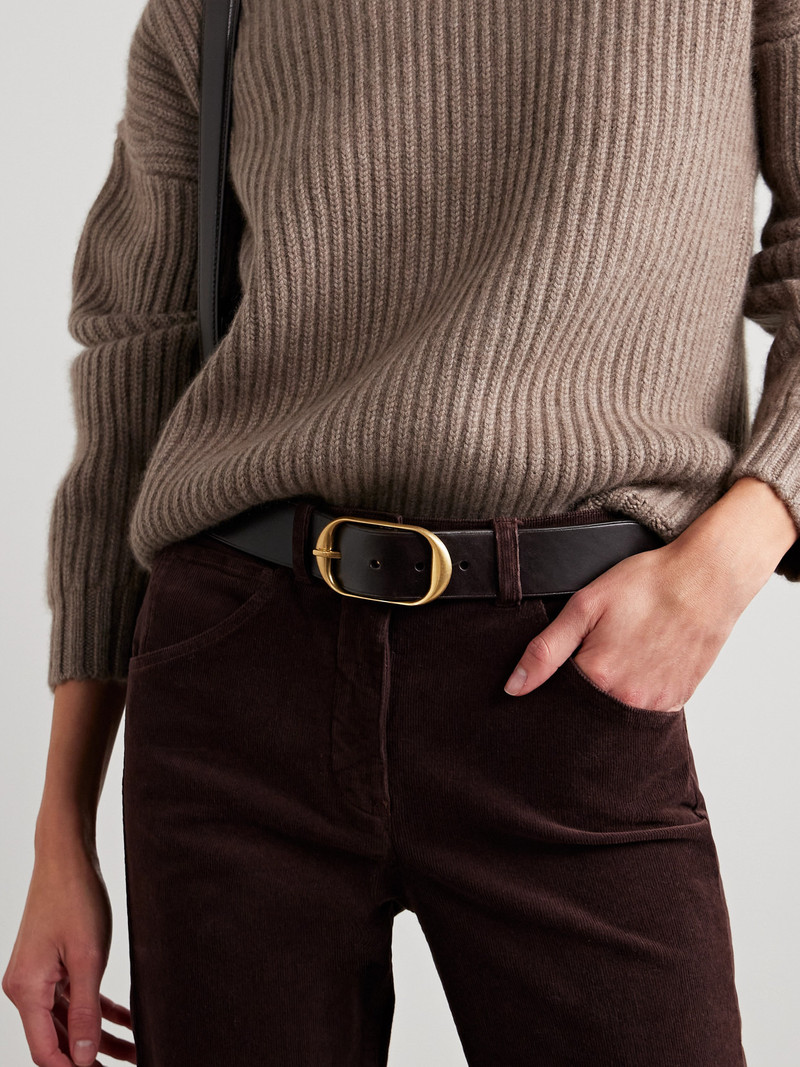 NILI LOTAN Nili Leather Belt outlook