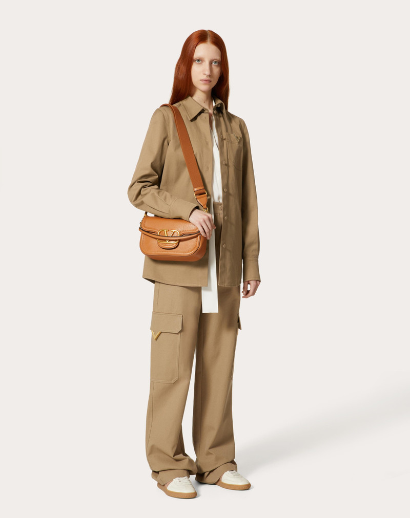 Valentino STRETCH COTTON CANVAS OVERSHIRT outlook