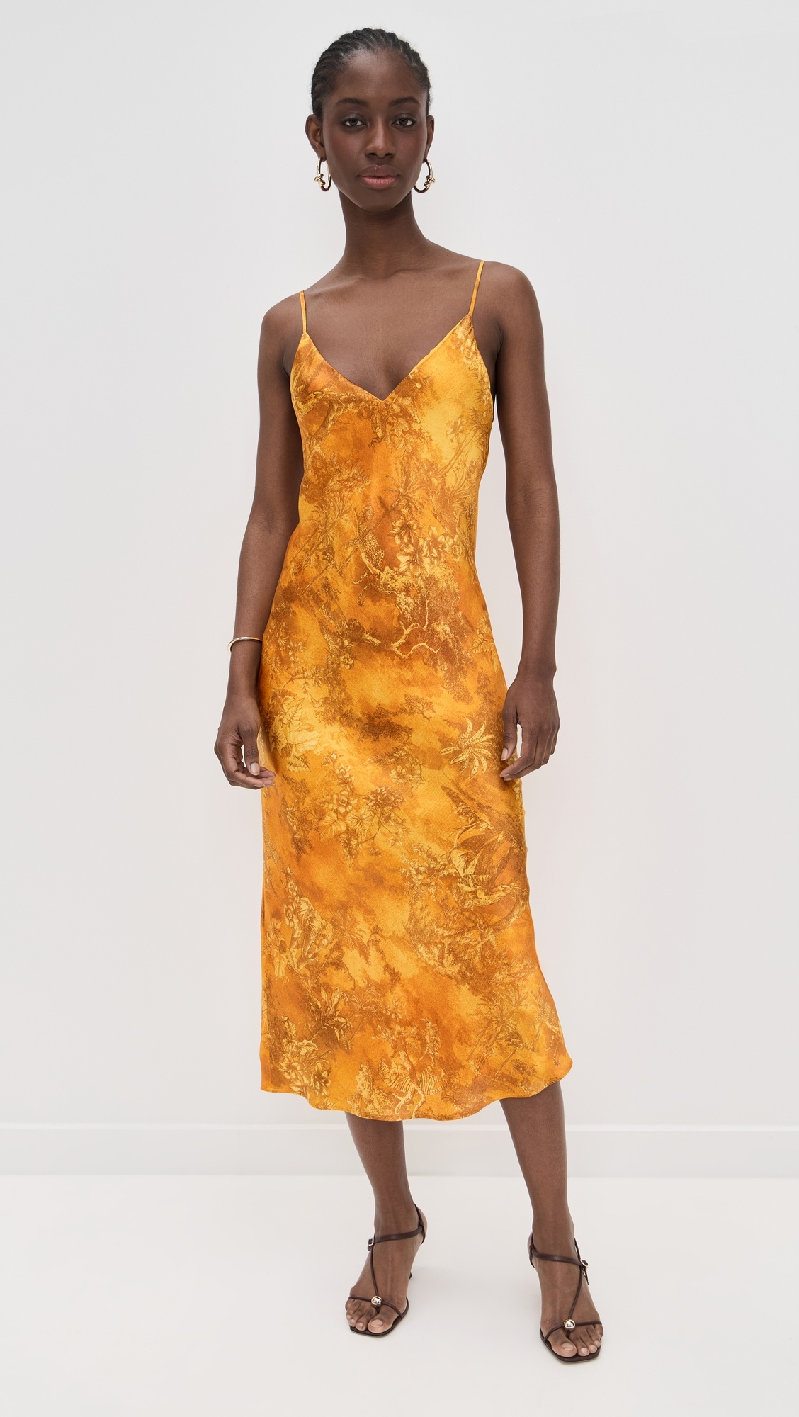 Seridie Midi Slip Dress - 6