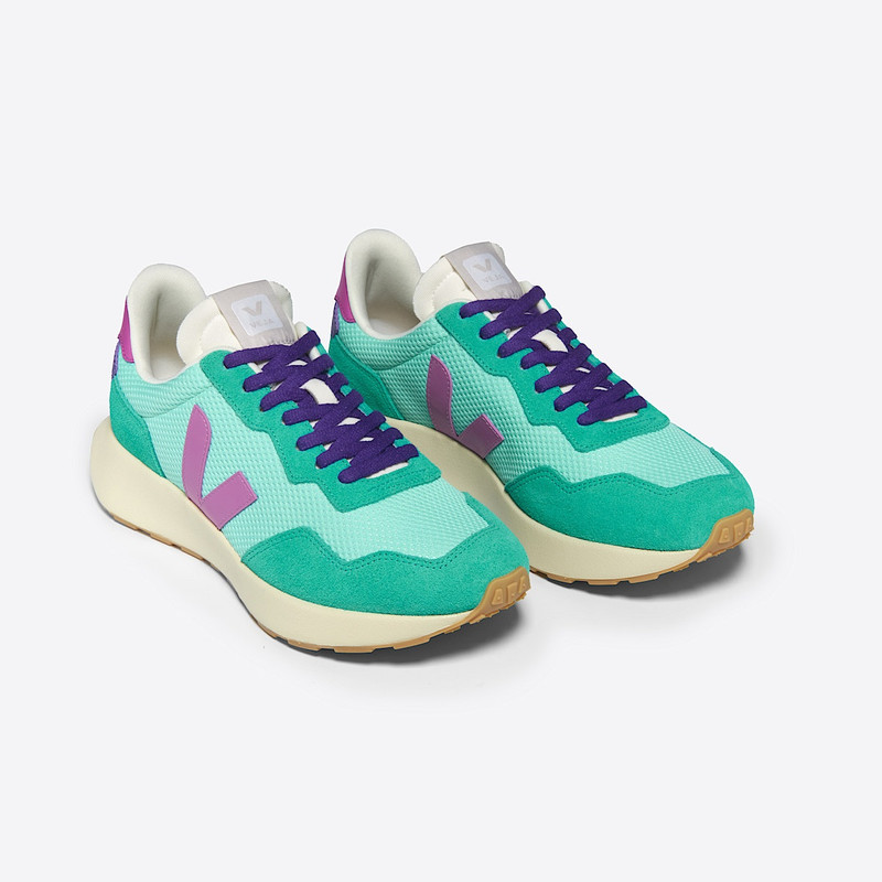 VEJA PAULISTANA ALVEOMESH TURQUOISE MULBERRY outlook