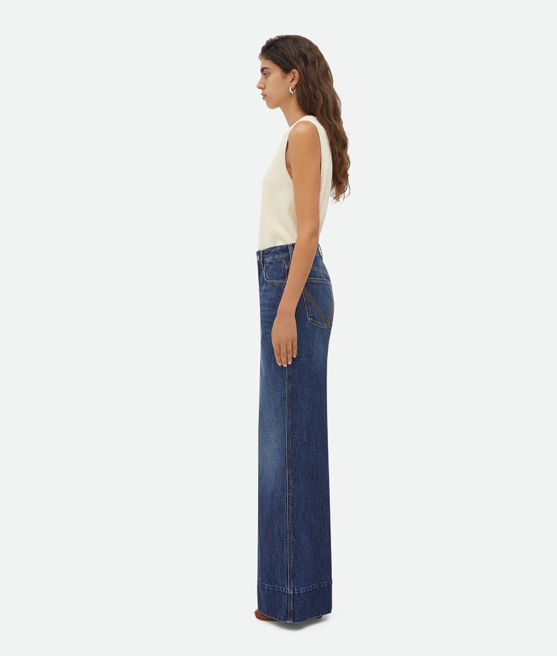 Bottega Veneta Medium Washed Wide Denim outlook