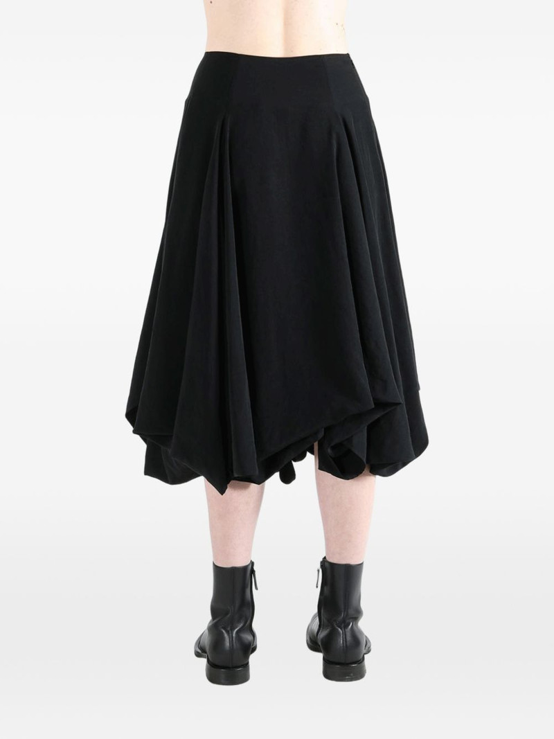 draped asymmetric skirt 4