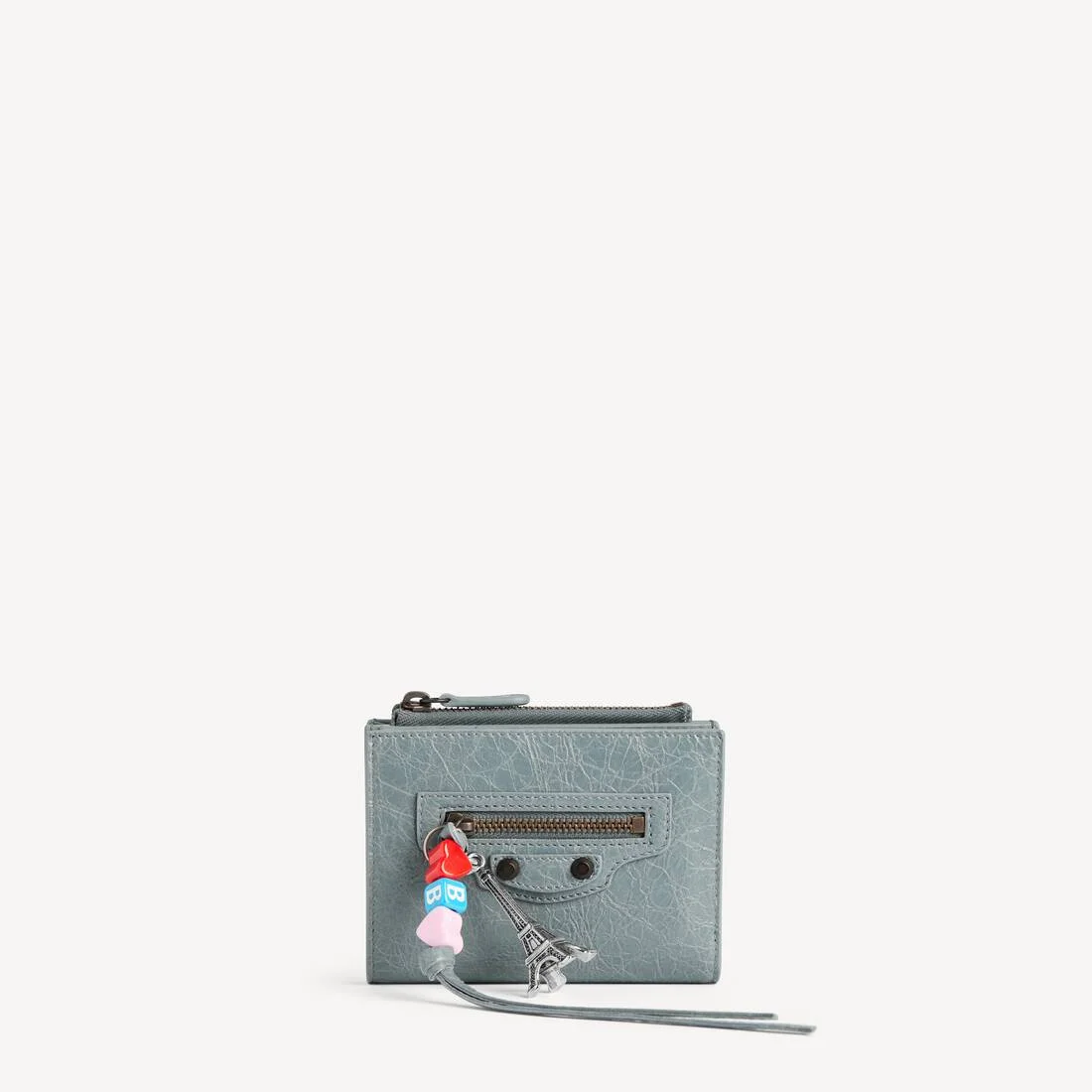 Women's Le City Bifold Wallet in Blue Grey - 1