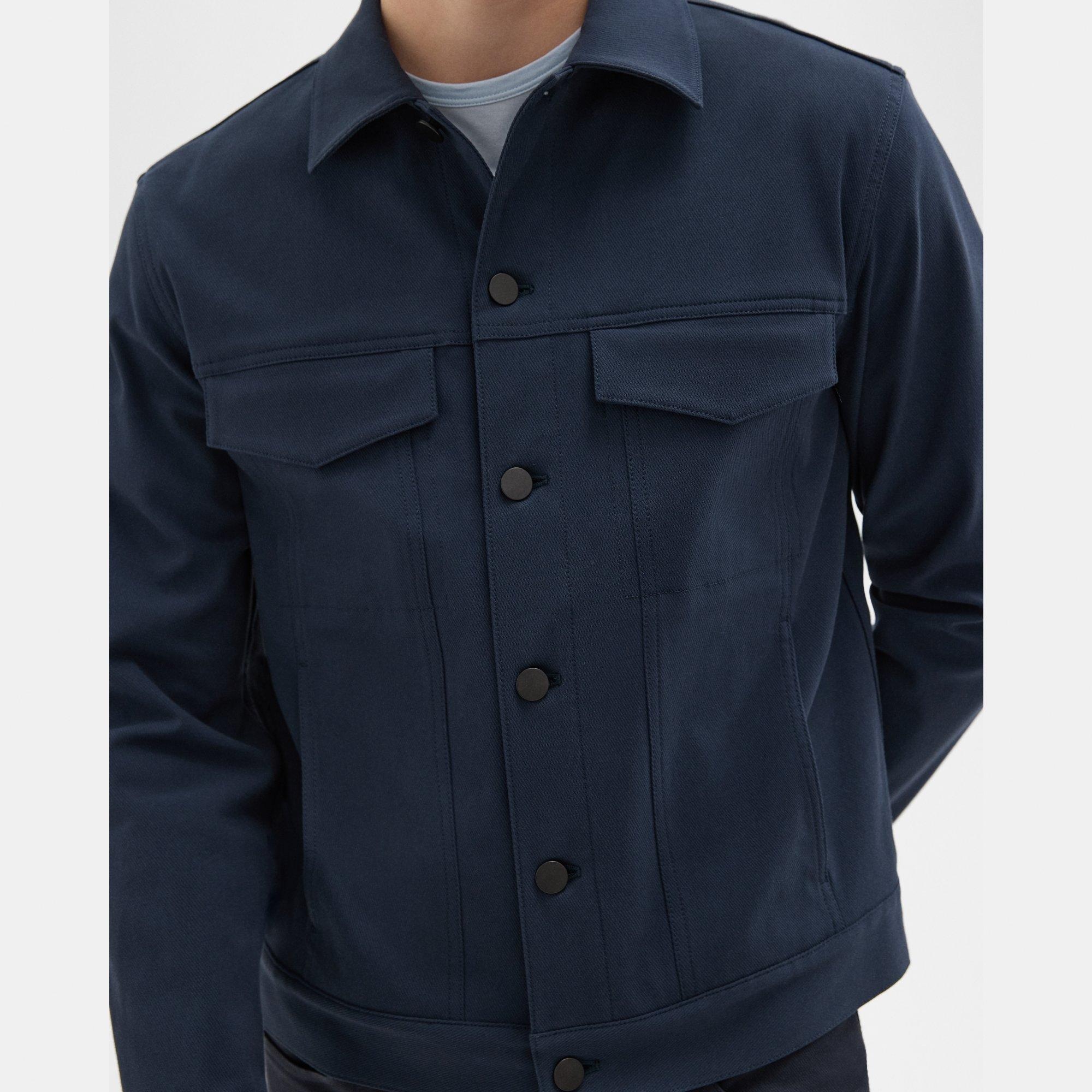 River Trucker Jacket in Neoteric Twill - 5