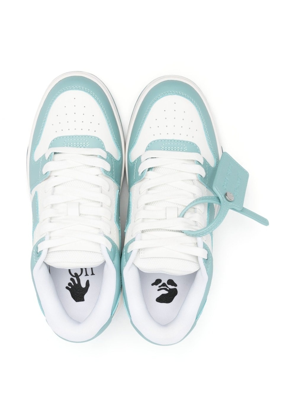 Out Of Office leather sneakers - 4