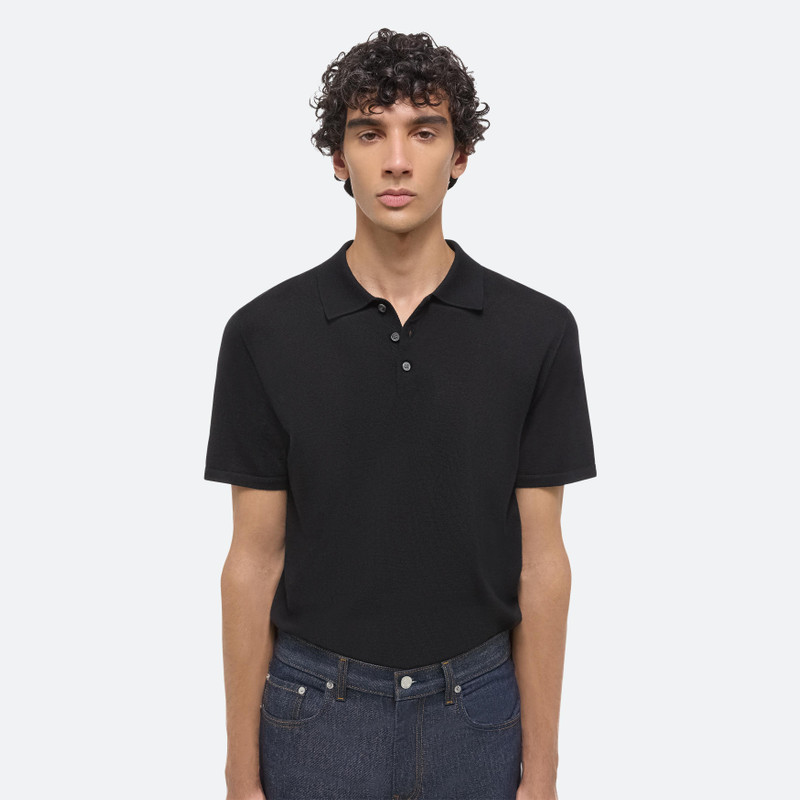 WOOL-SILK POLO SWEATER 10