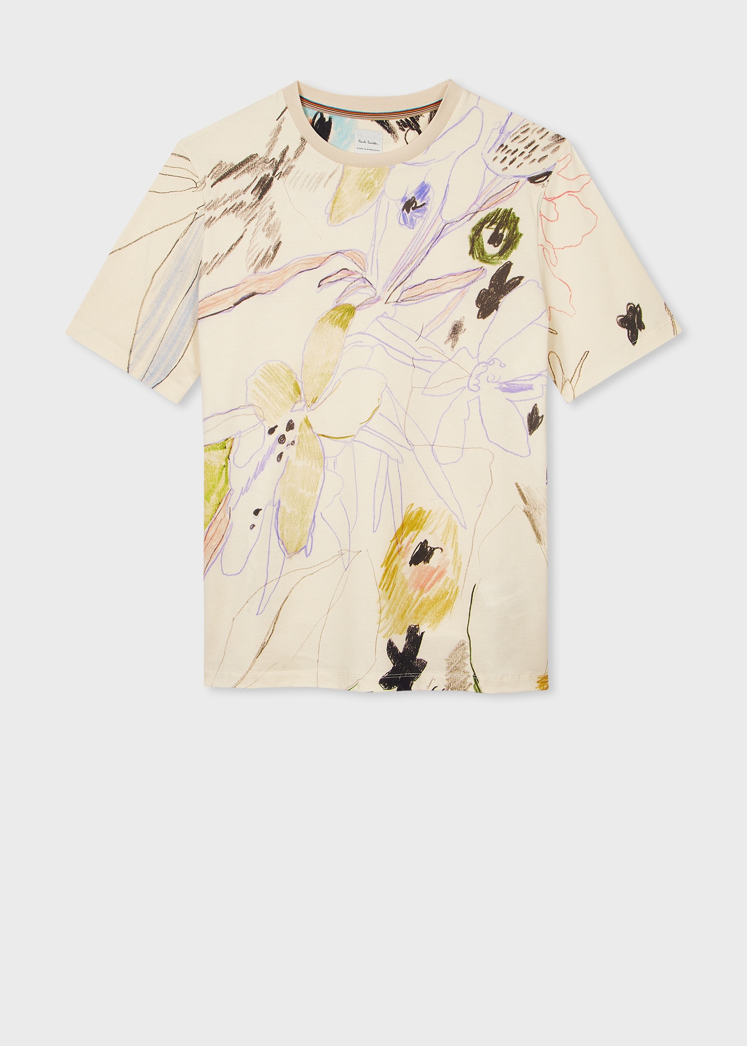 Paul Smith 'Sketchbook Botanical' Print T-Shirt | paulsmith
