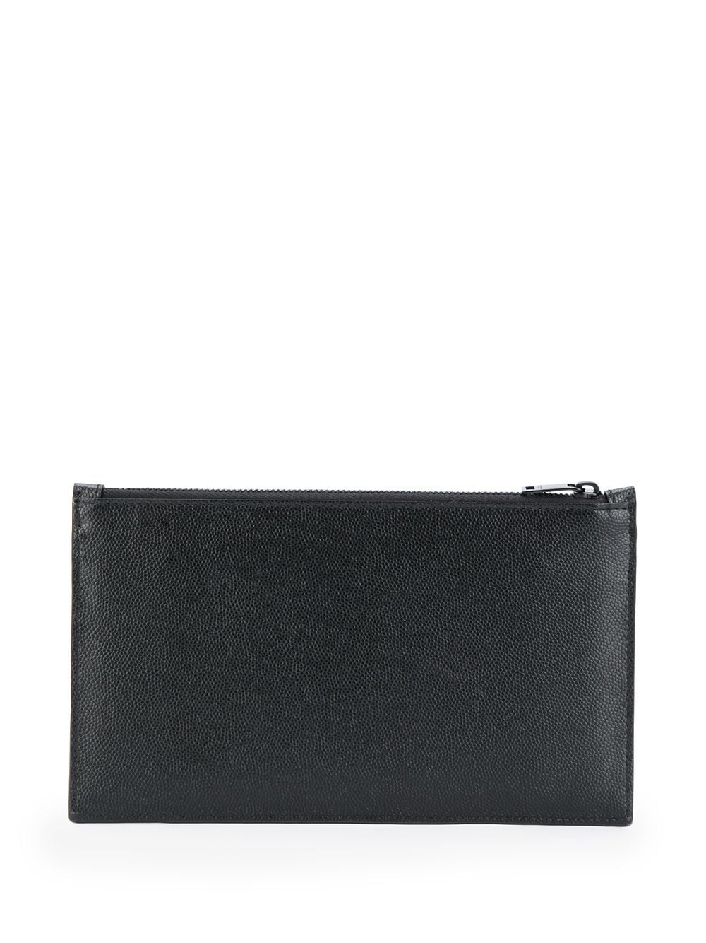 logo plaque zipped wallet - 2