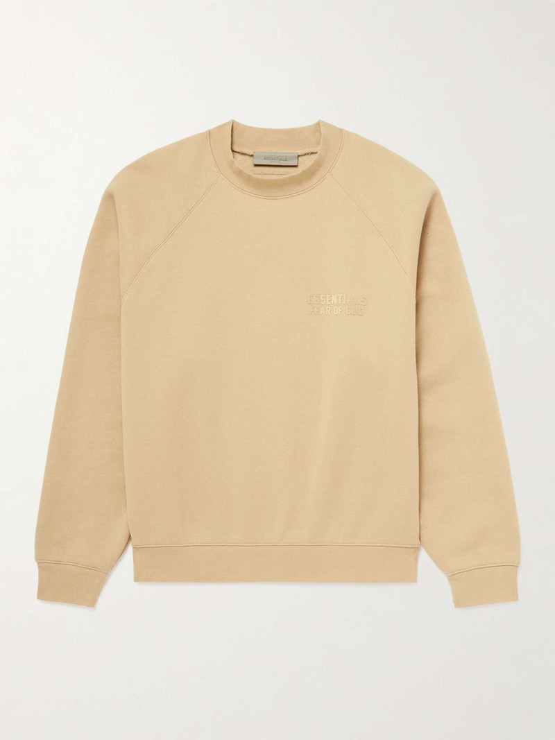 Logo-Appliquéd Cotton-Blend Jersey Sweatshirt - 1