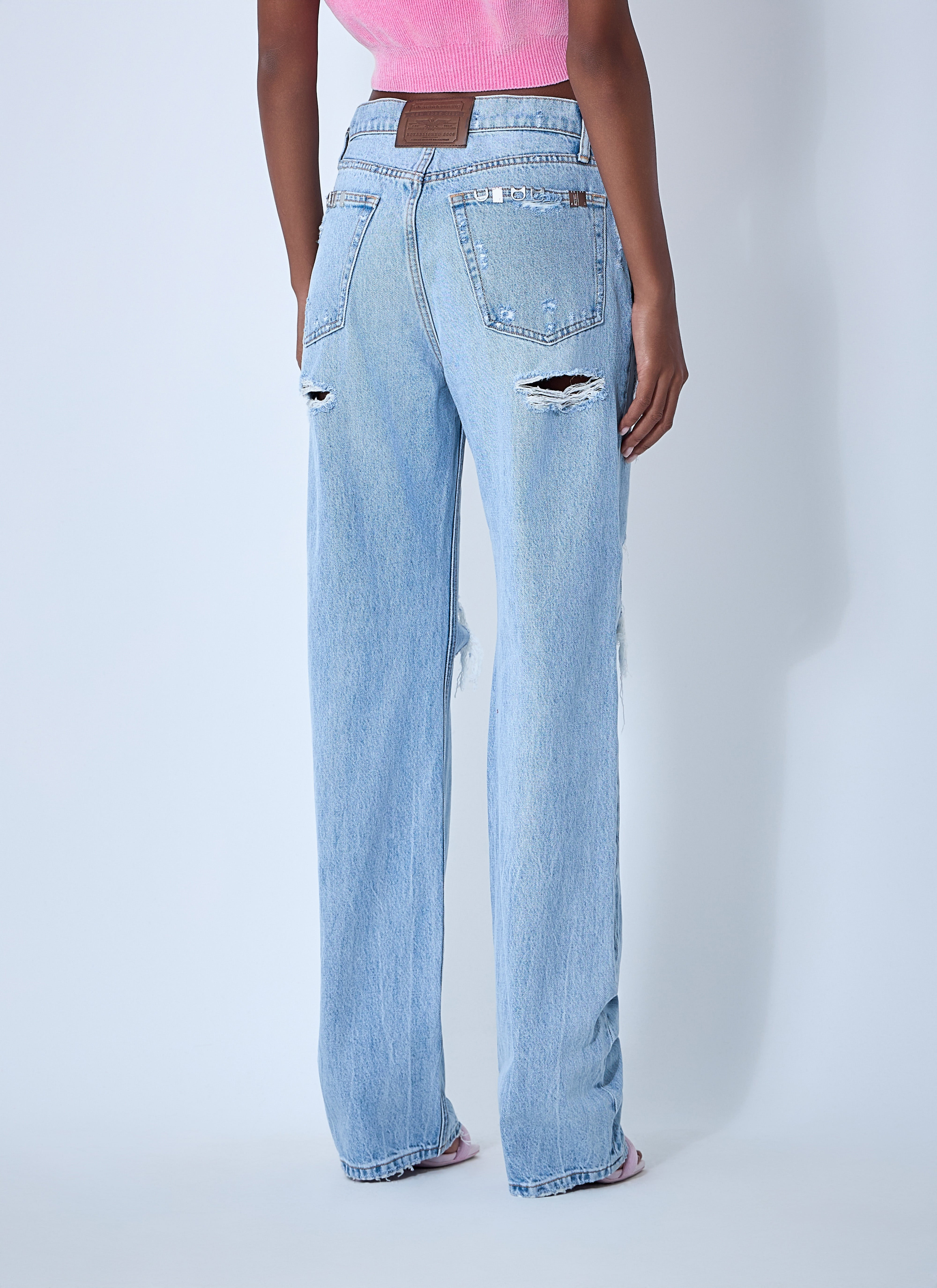 Alexander Wang Women Distressed Jeans - 4