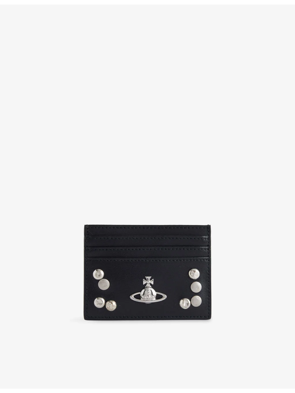 Flat Leather Card Holder - 1
