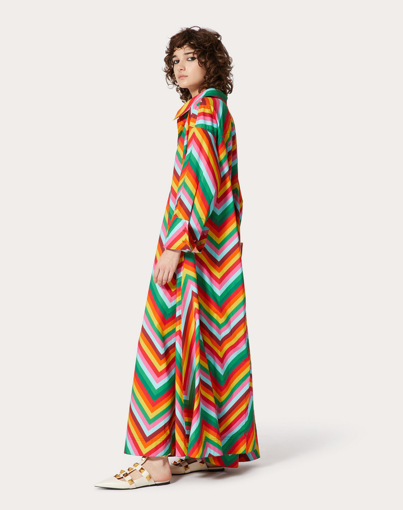 Valentino PRINTED COTTON DRESS outlook