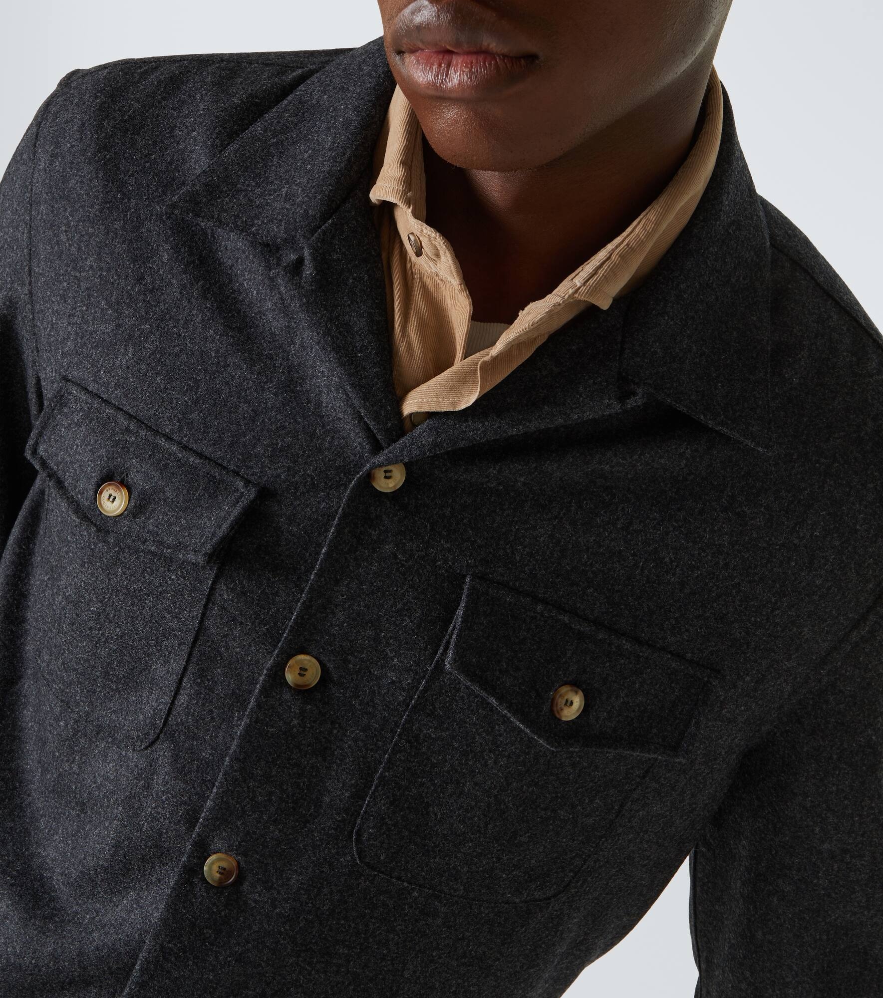 Virgin wool shirt - 5