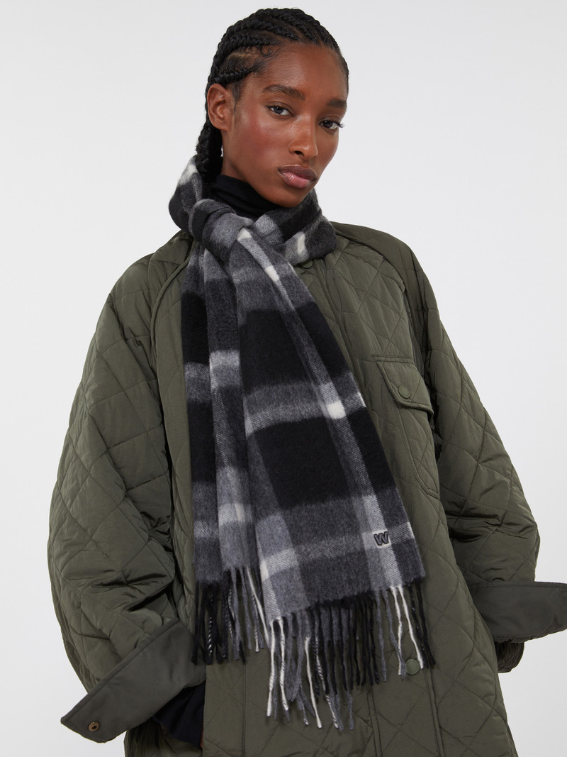 CATONE Jacquard cashmere scarf 4