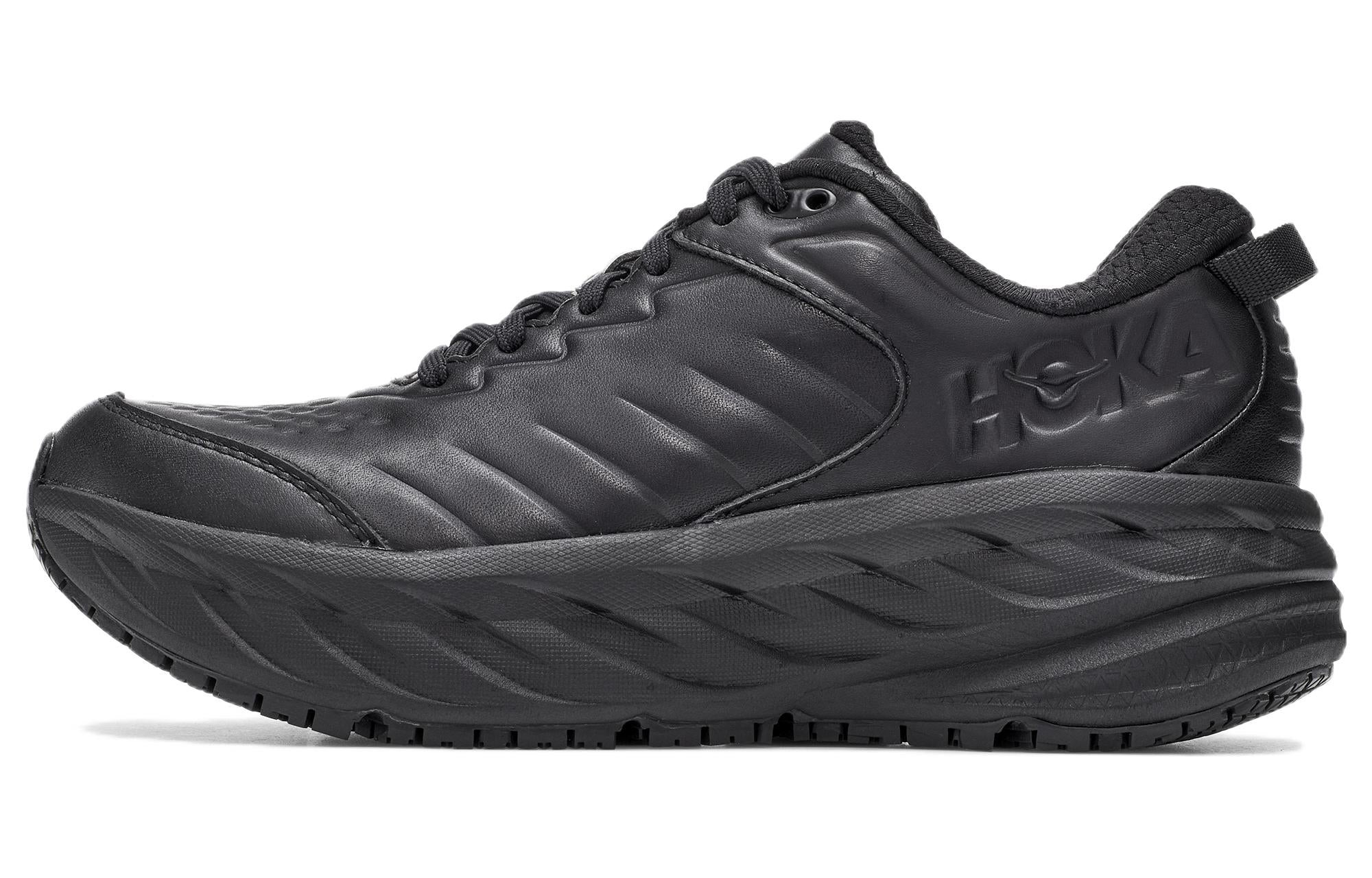 (WMNS) HOKA ONE ONE Bondi SR 'Triple Black' 1110521-BBLC - 2