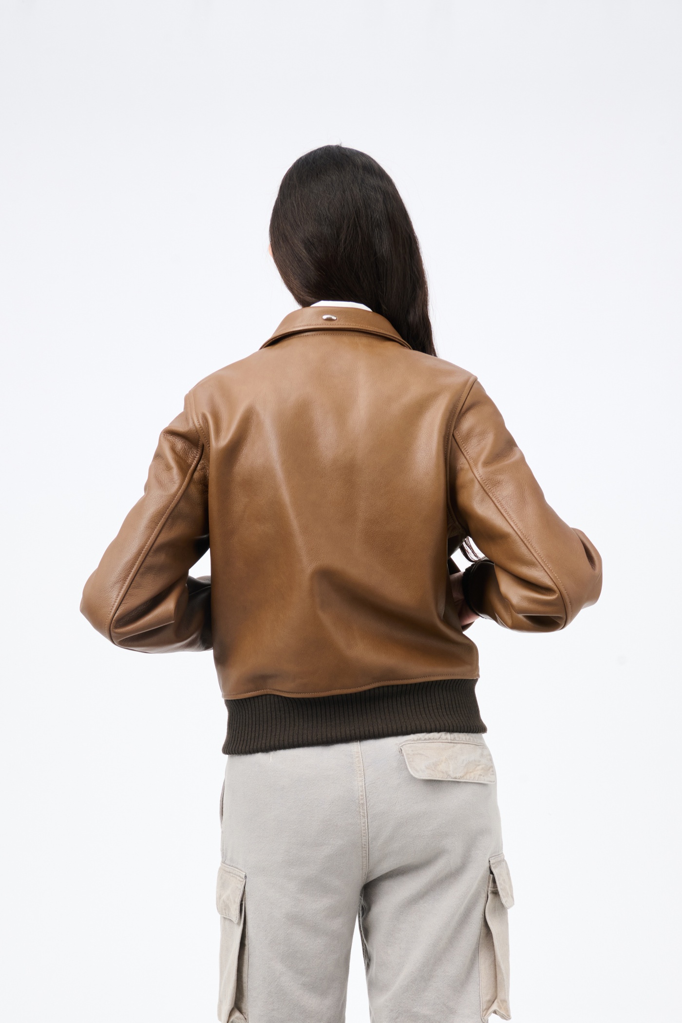 Radar Bomber Smoky Quartz Goat Skin - 5