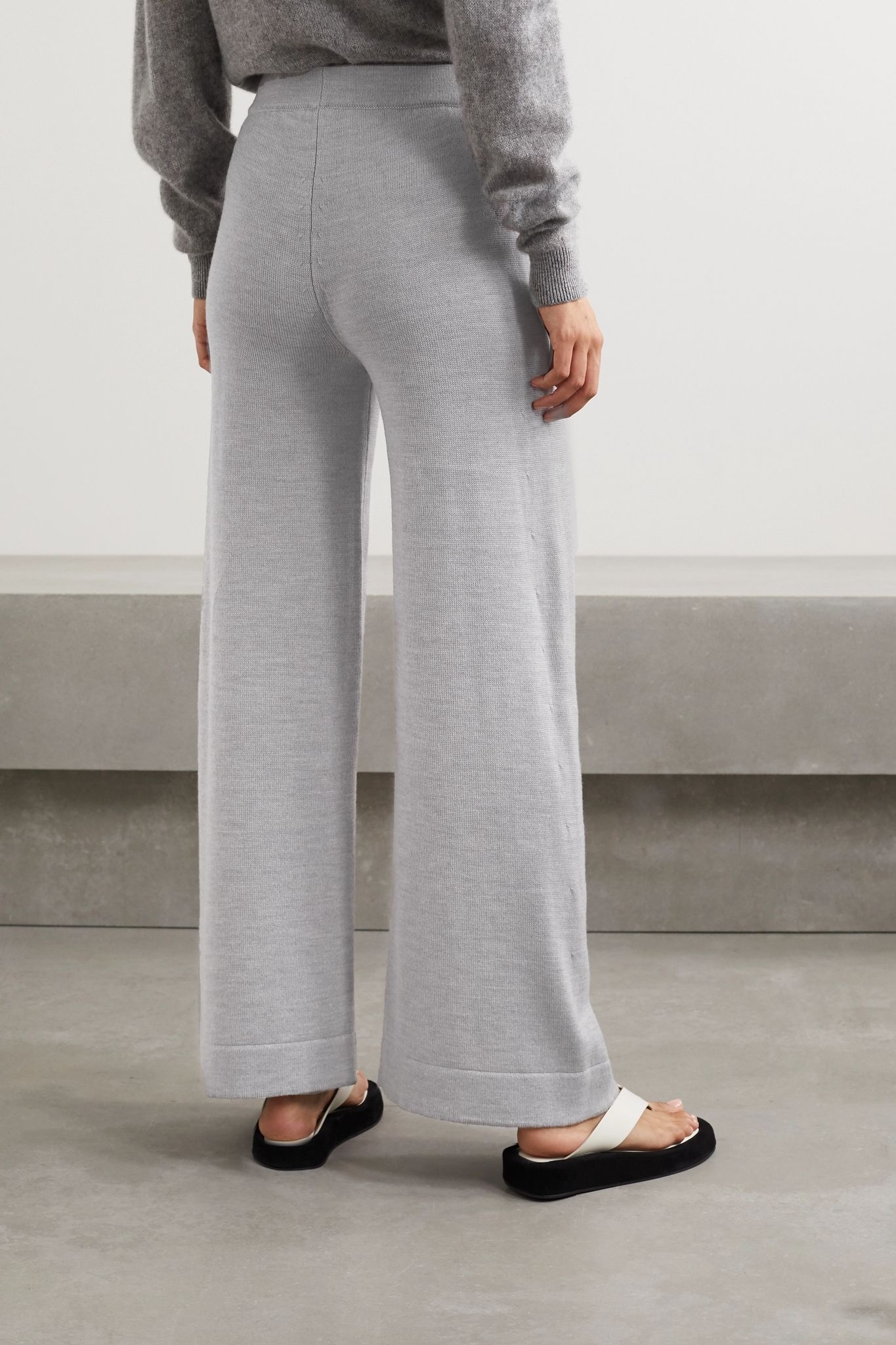 Leisure Renna wool wide-leg pants - 3