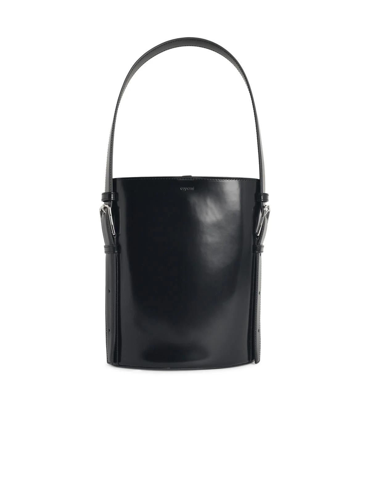 Coperni 'Erconomic Bucket' Black Leather Bag Women - 1