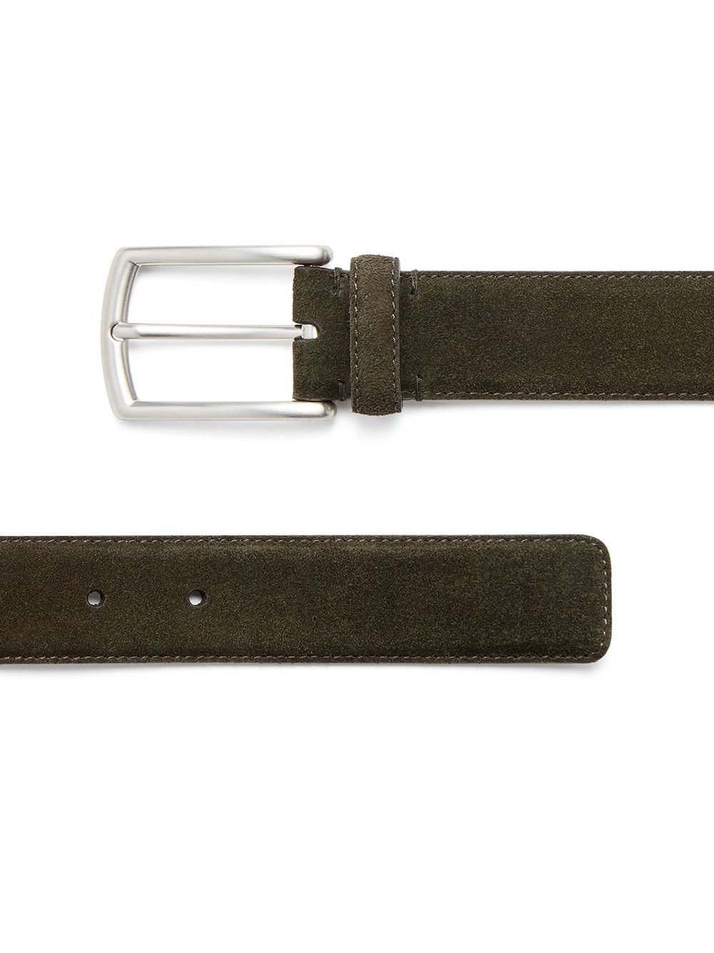 nubuck leather belt - 2