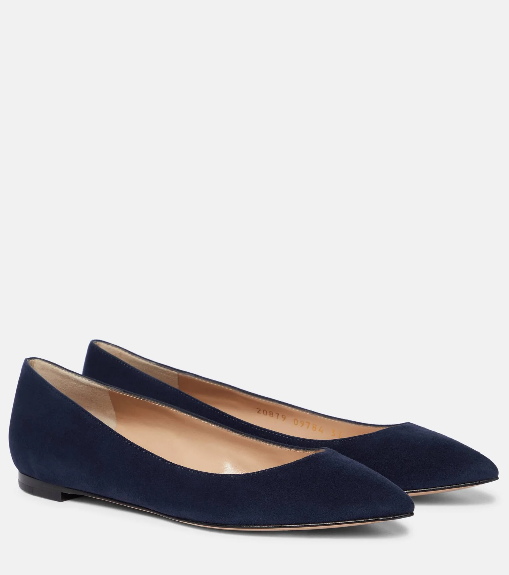 Suede ballet flats - 1