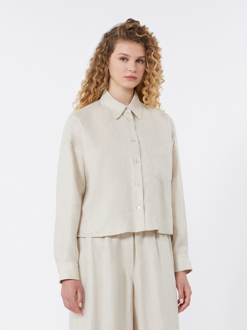 CAPO Linen canvas jacket - ECRU 3
