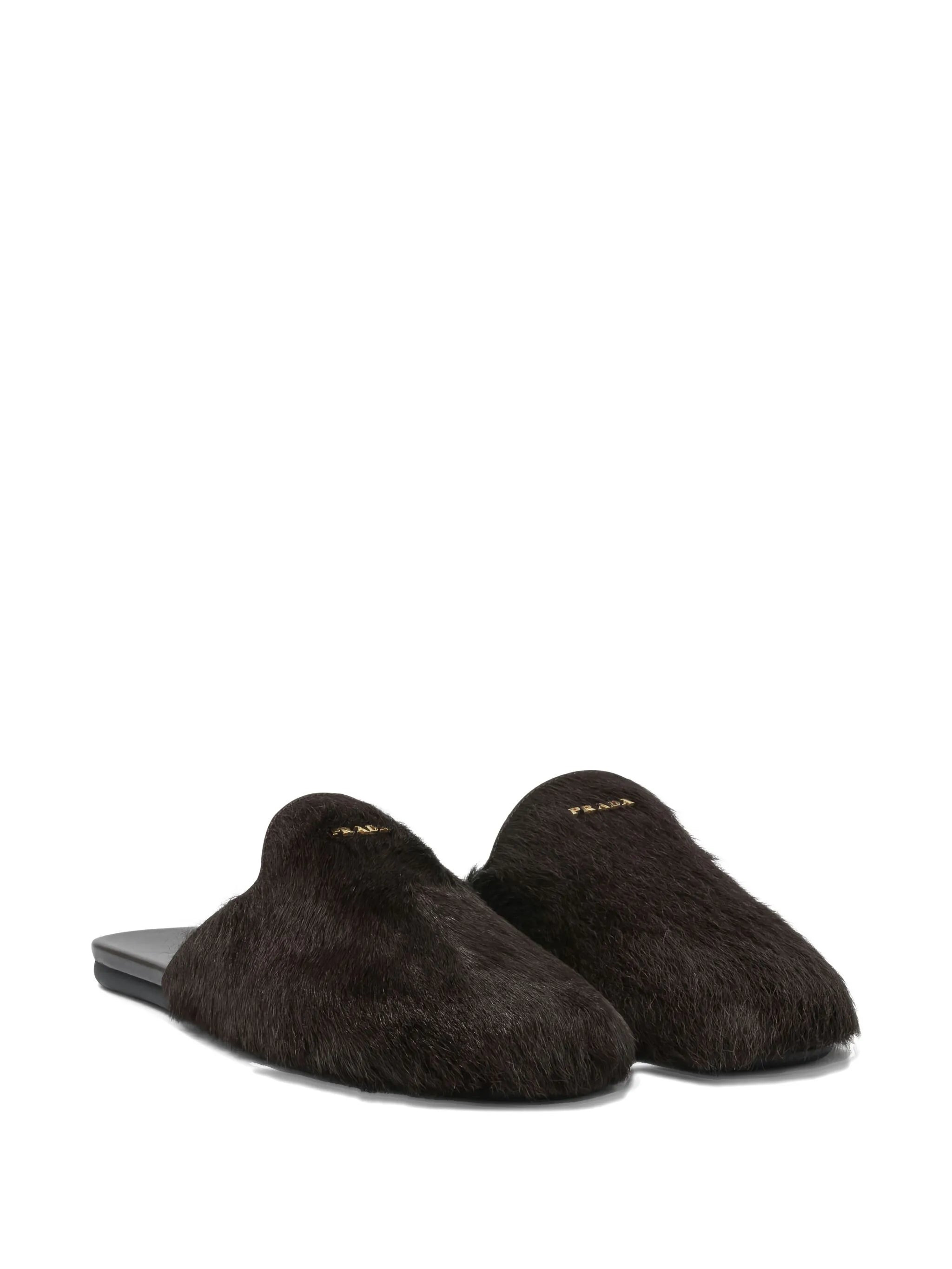 Prada Leather Slippers - 2