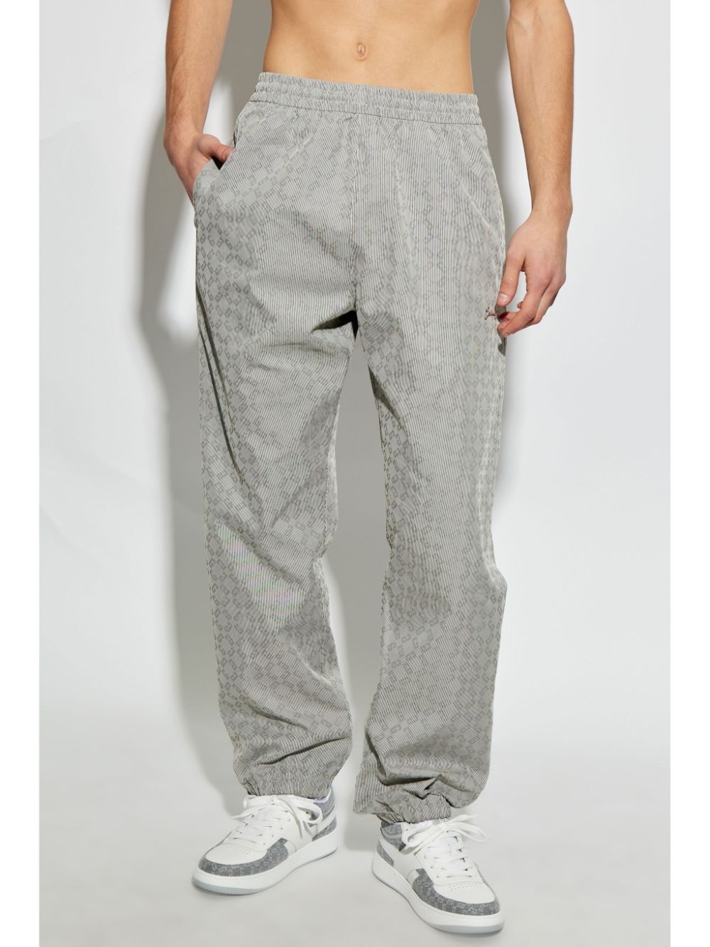 monogram trousers - 3