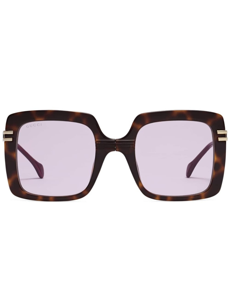 oversized tinted sunglasses 1