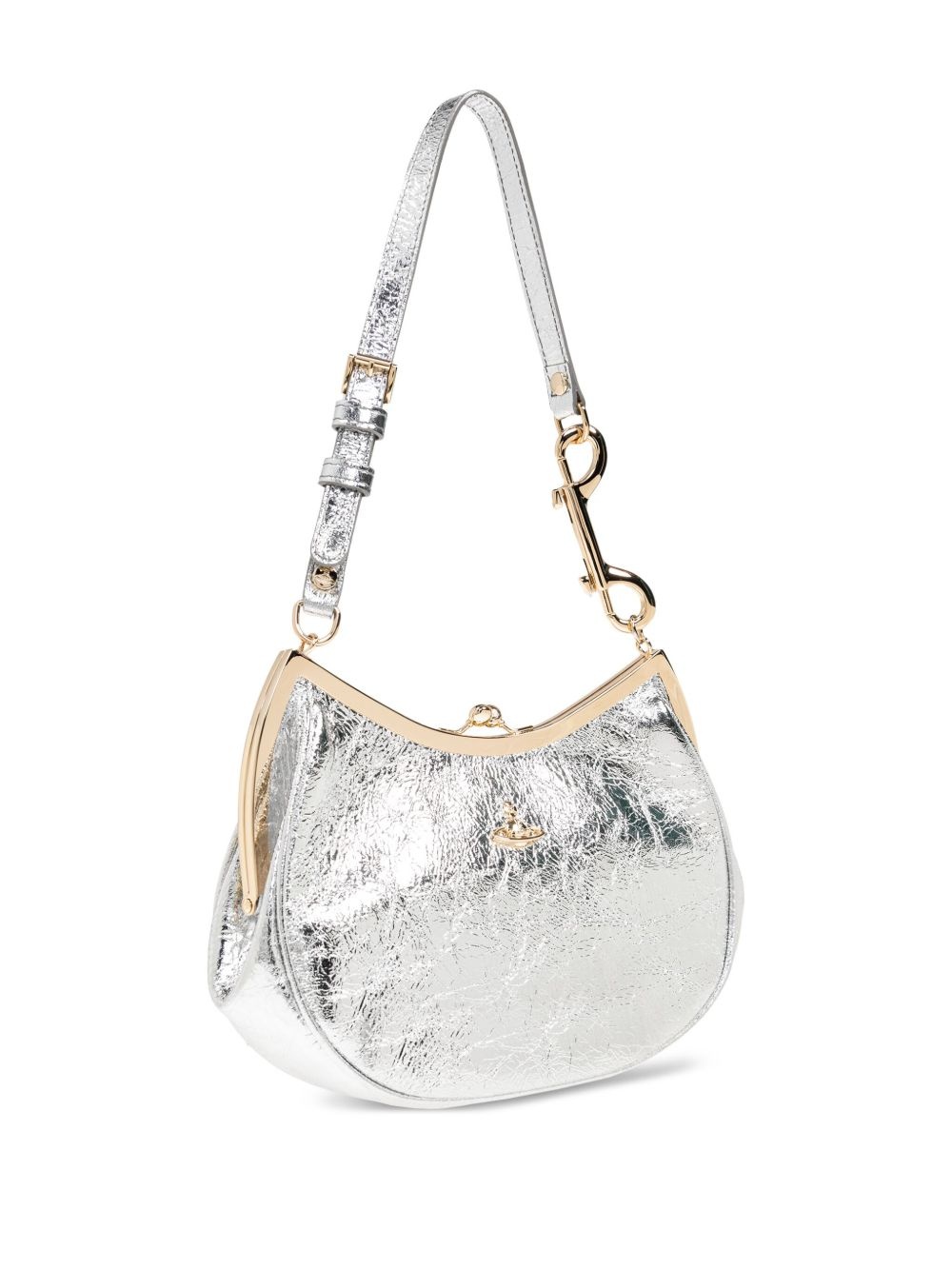 Orb-plaque shoulder bag - 4