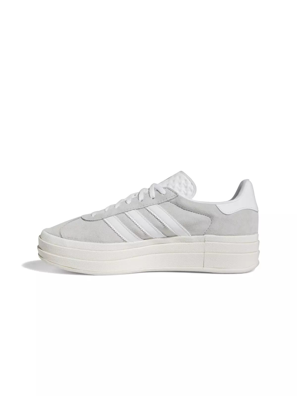 Originals Gazelle Bold "Grey Two/Cloud White/Core White" Women's Shoe - 2