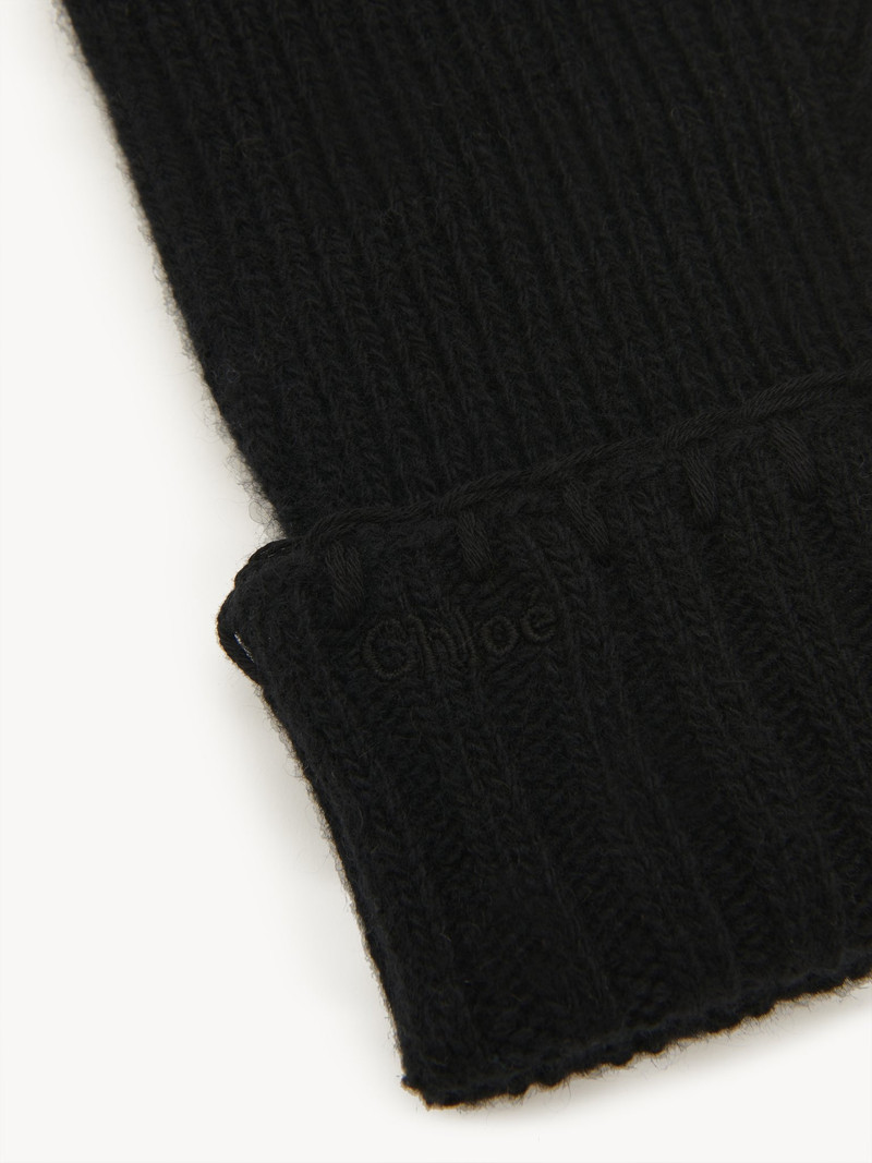 RIBBED KNIT GLOVES 3