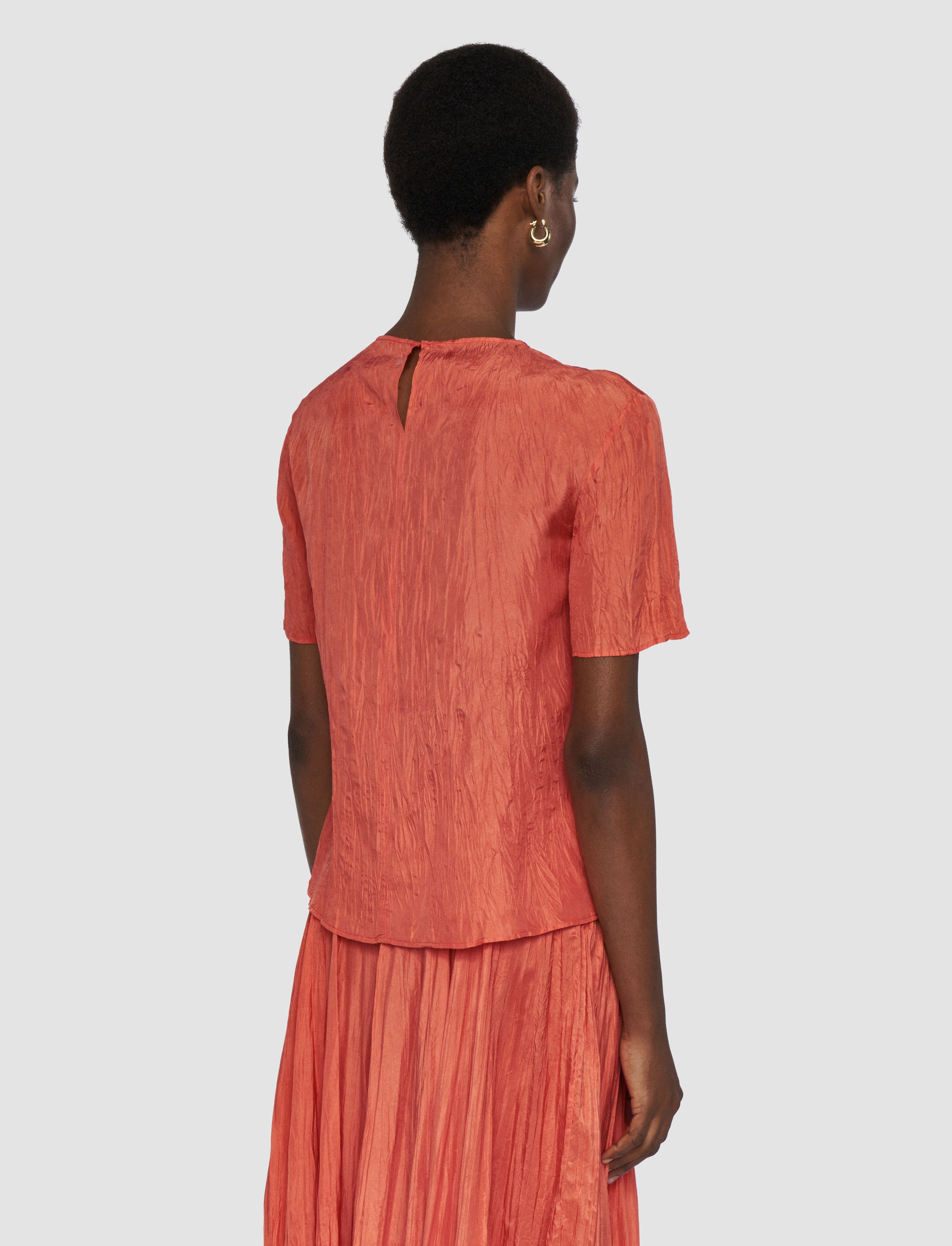Brunet Habotai Silk Top - 4