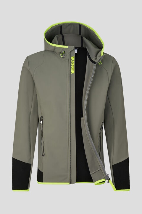 Jace second layer in Olive green/Black - 2