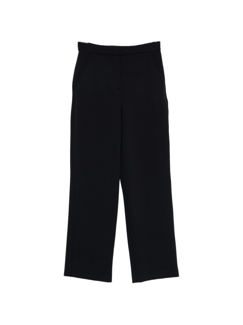 stitch-detail trousers 1