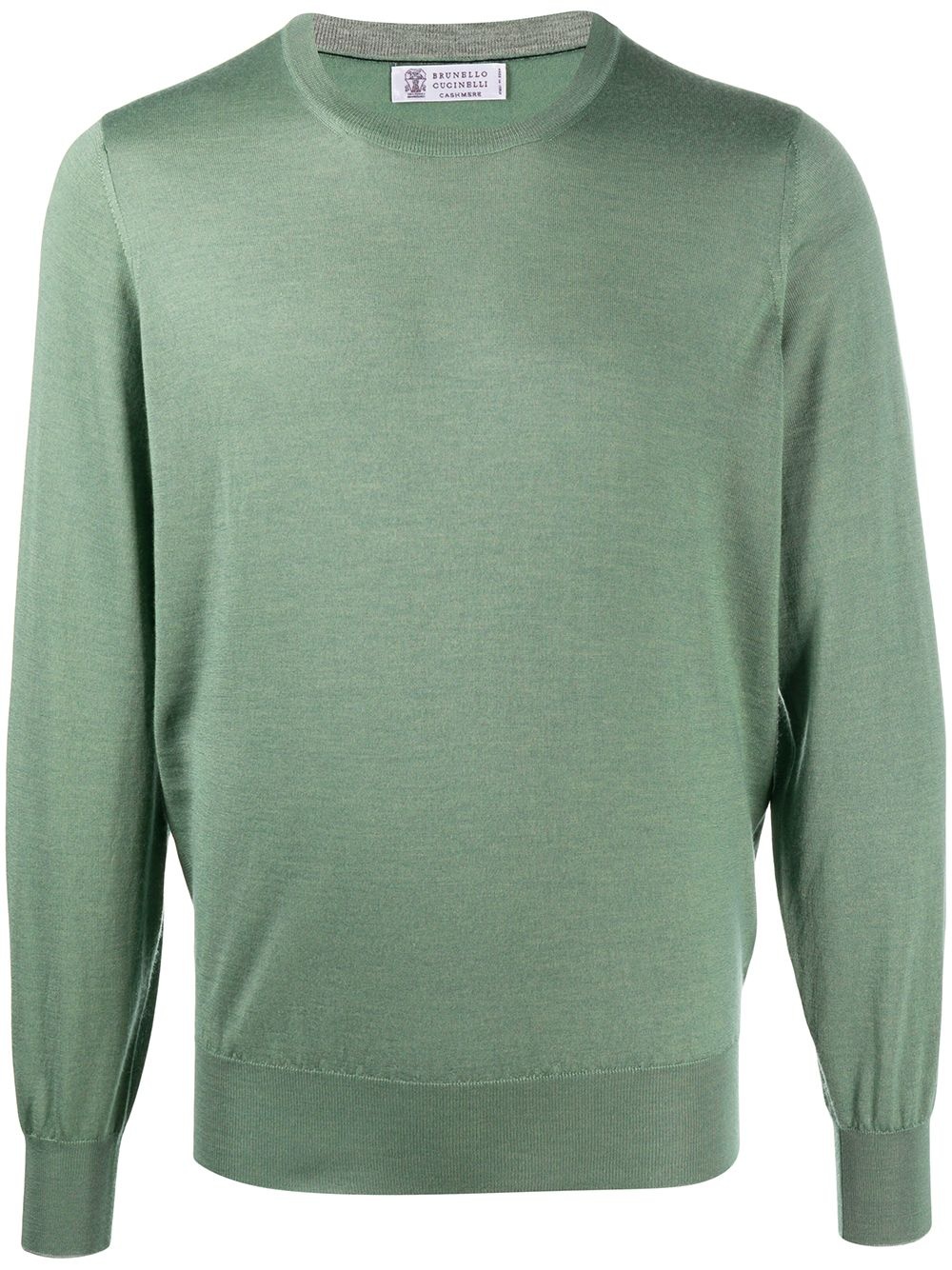 crew neck relaxed-fit jumper - 1