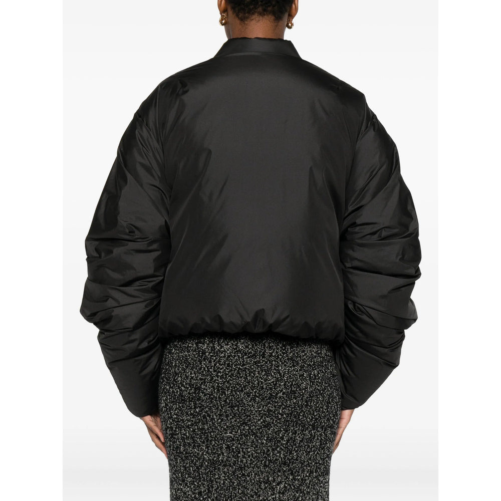 Khrisjoy Black Jackets - Puffer Jackets Women - 4