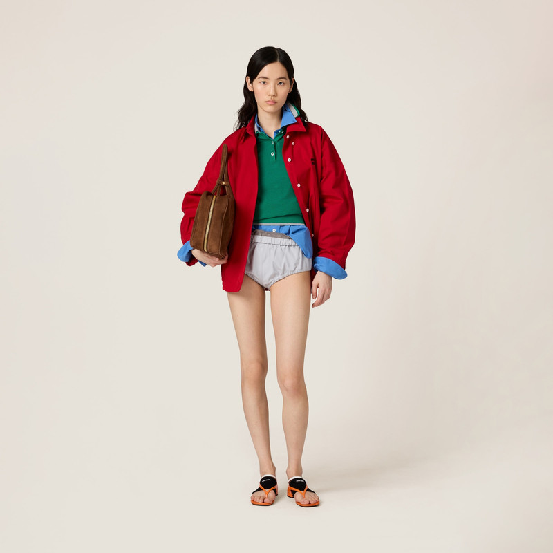 Miu Miu Cotton polo shirt outlook