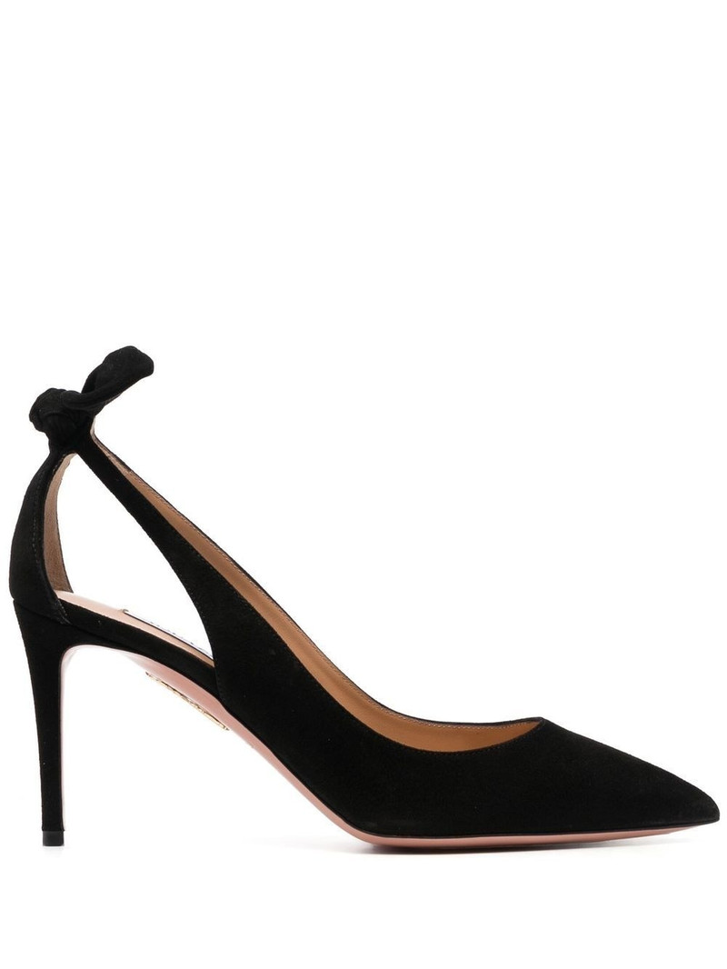 AQUAZZURA Bow Tie 85mm pumps outlook
