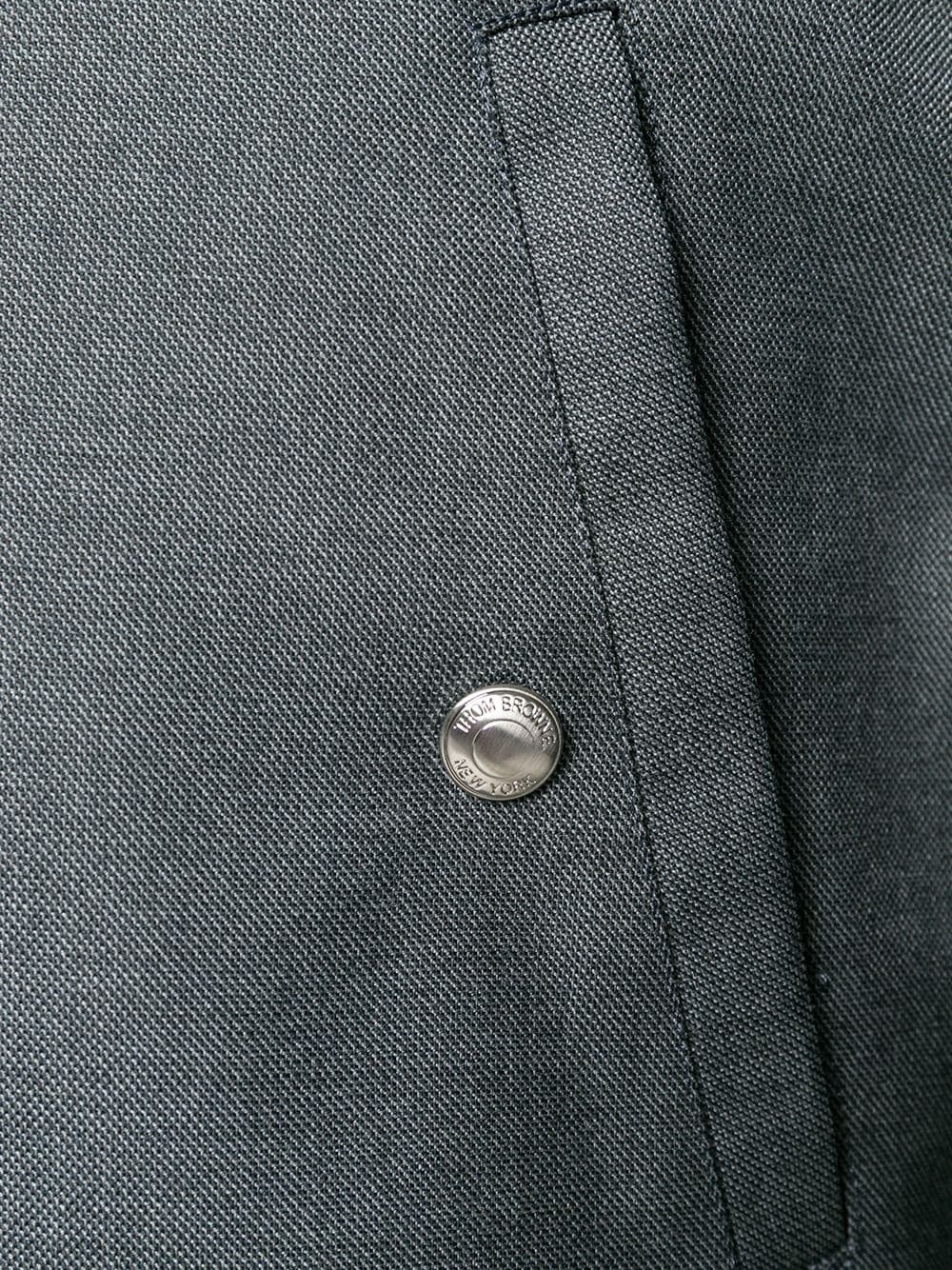 4-Bar Ribbed Knit Blouson Jacket - 5