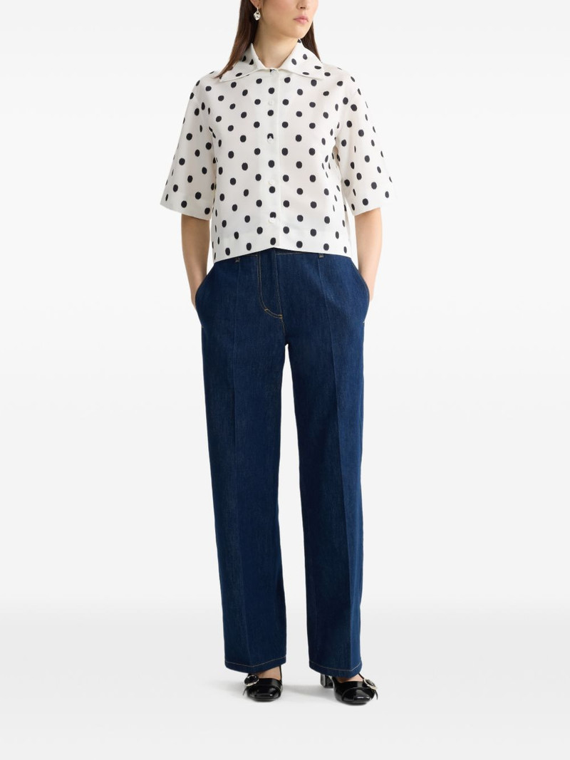 PATOU polka dot shirt outlook
