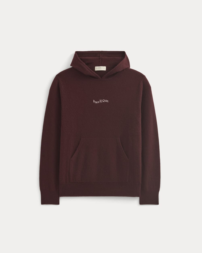 EVERLANE EVERLANE X PEACE & QUIET CASHMERE HOODIE outlook