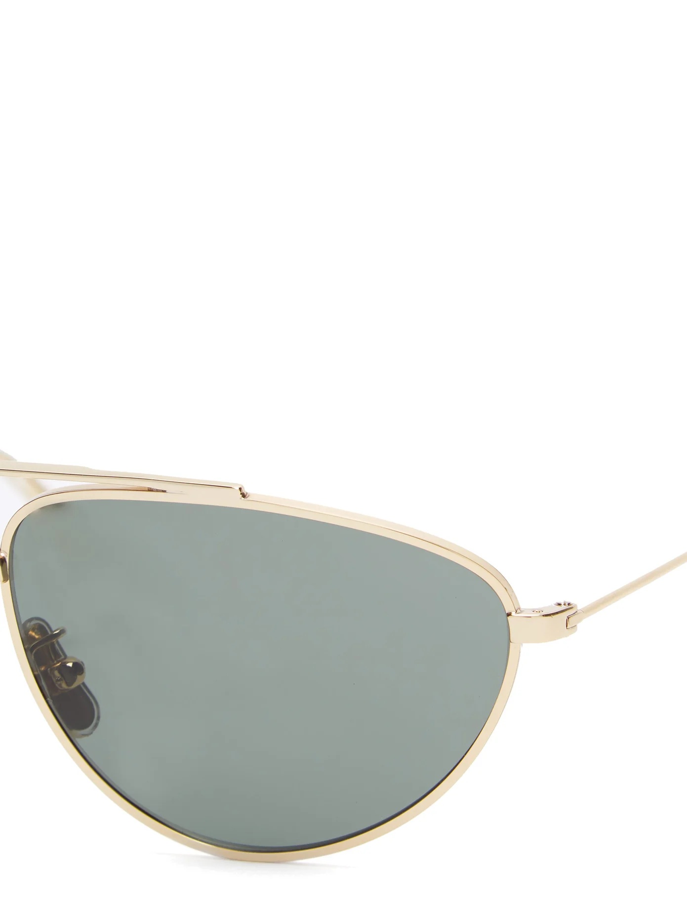 Aviator metal sunglasses - 5