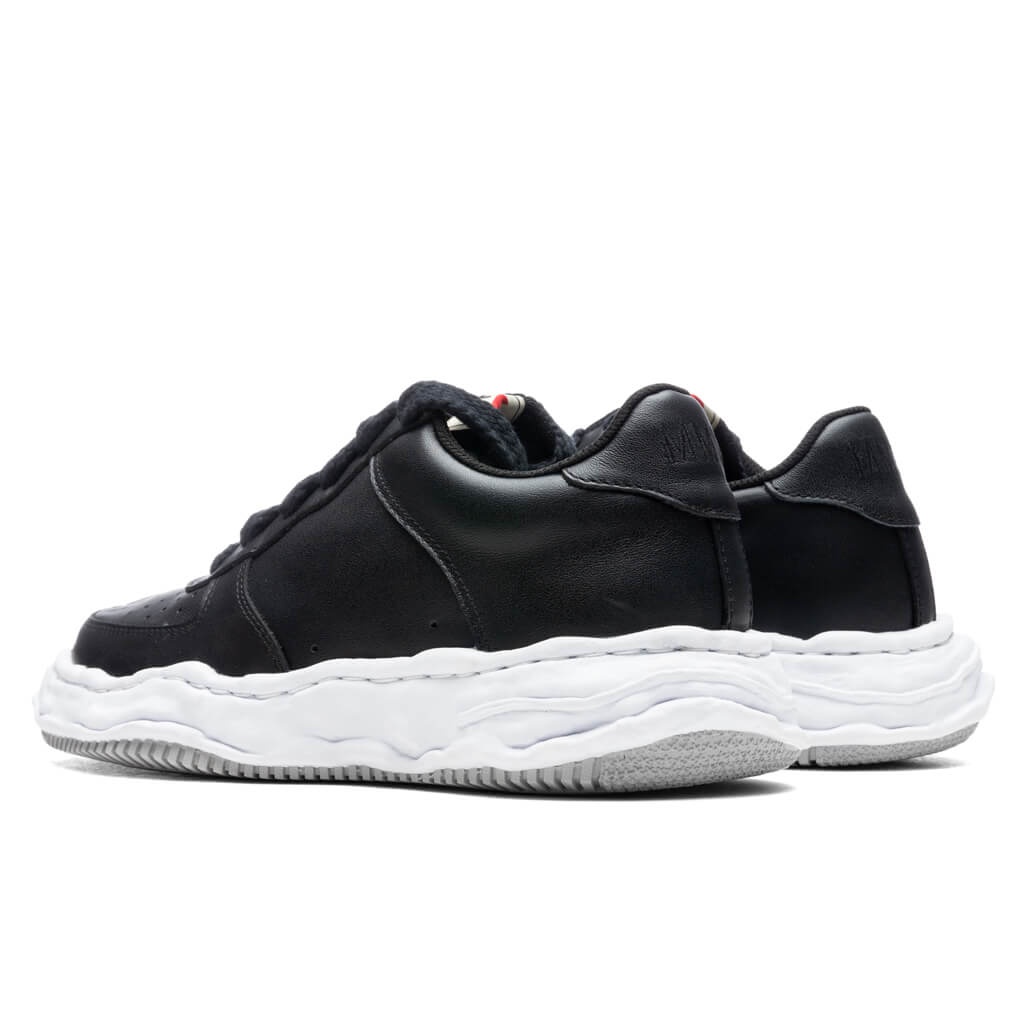 WAYNE LOW OG SOLE LEATHER SNEAKER - BLACK - 3