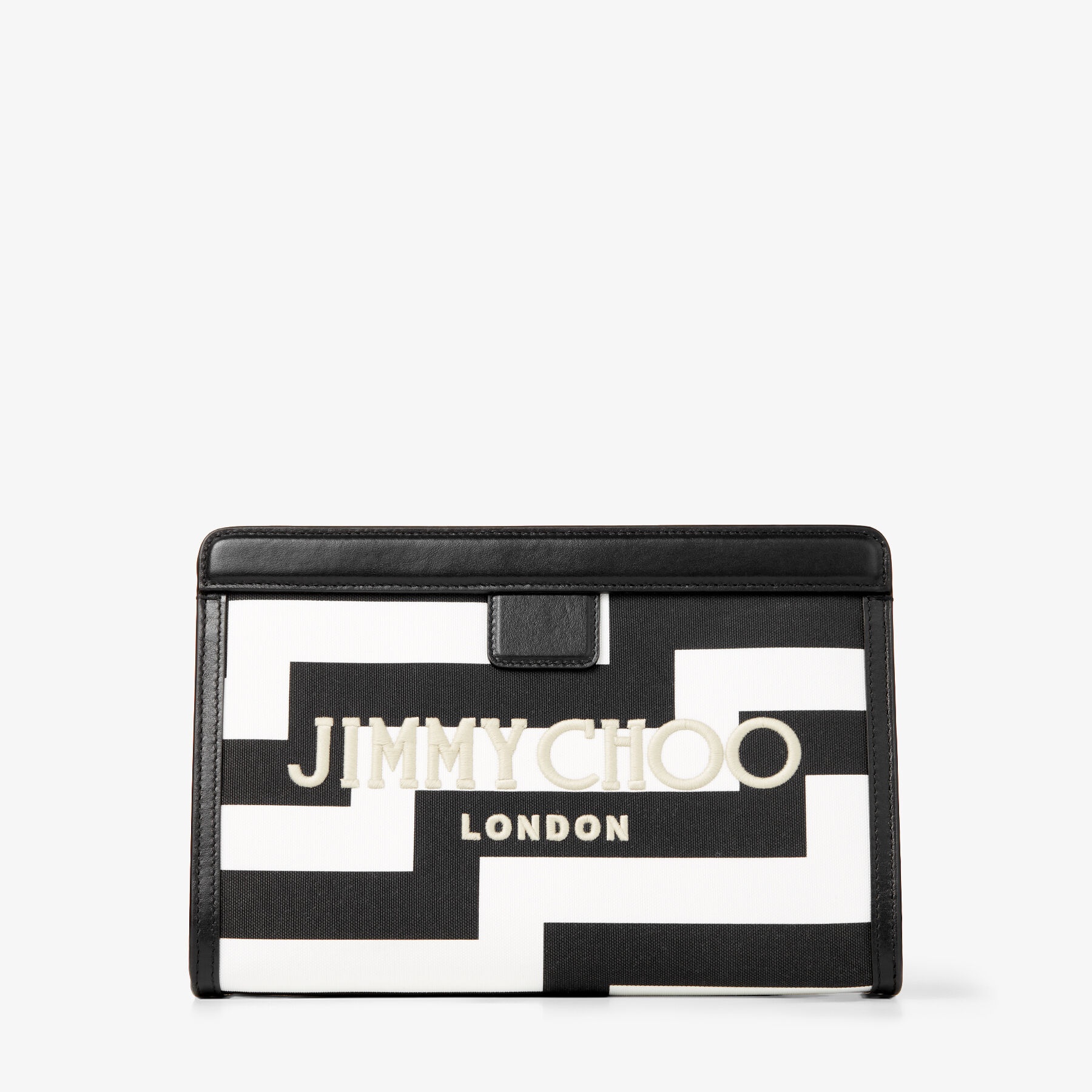 Avenue Pouch
Black and White Avenue Print Canvas Pouch - 1